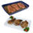 Tovolo Prep & Serve Large Marinade Tray Set With White Tray And Stratus Blue Base - Large
