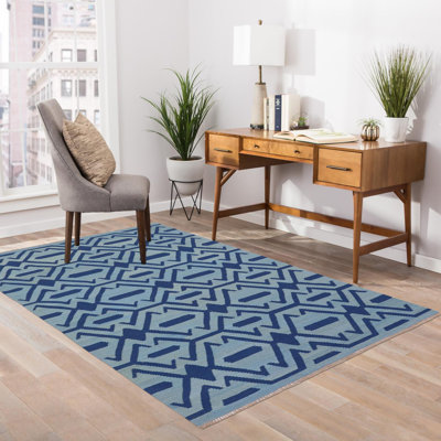 Wool Geometric Rug