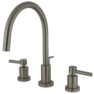Concord Widespread Bathroom Faucet with Drain Assembly