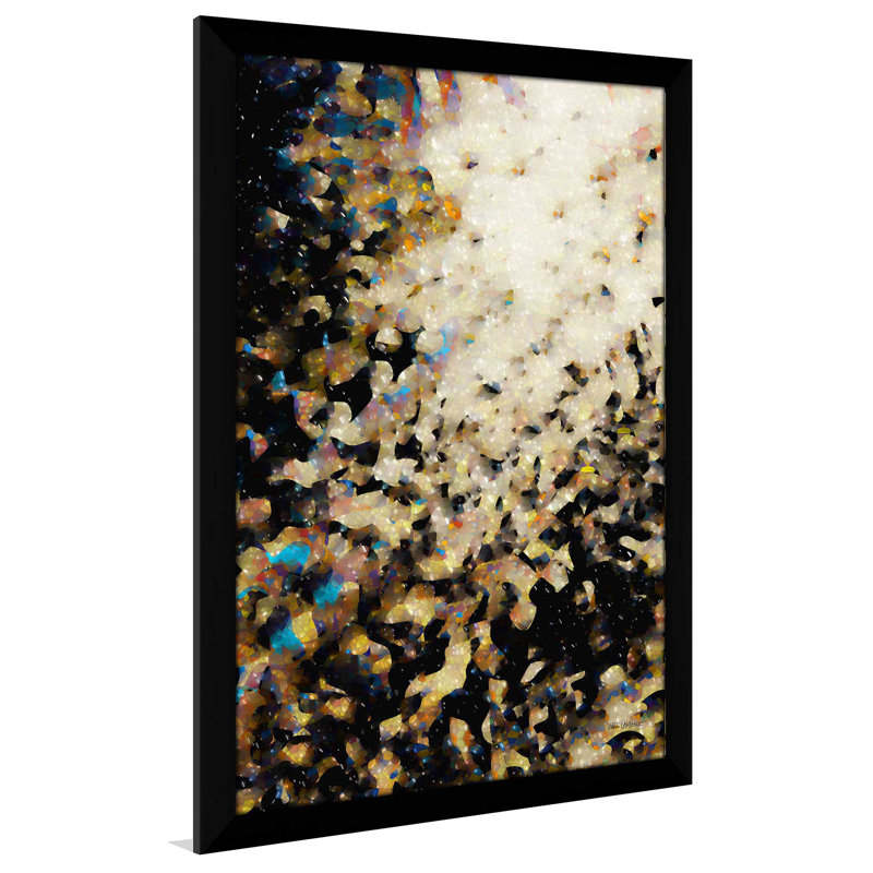 Philippiens 4: 6 «Be Anxious For Rien» par Mark Lawrence - reproduction, Cadre noir, H 49,5 po x l 33,5 po x P 1 po