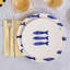 Santorini Ceramic Dinner Plate