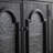 Black Solid Wood Sideboard