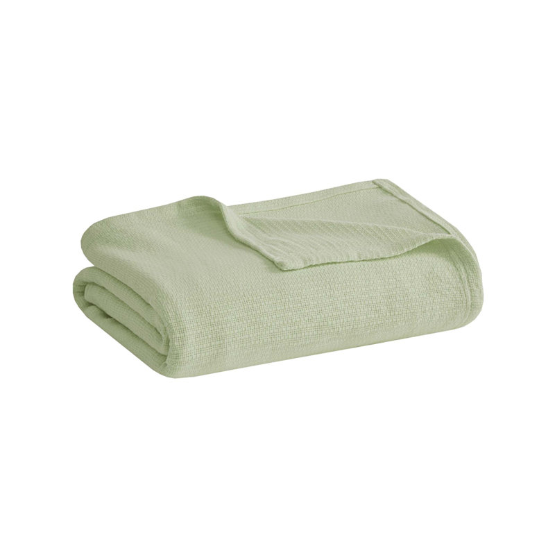 1 couverture légère 100% coton PCS, Lit simple