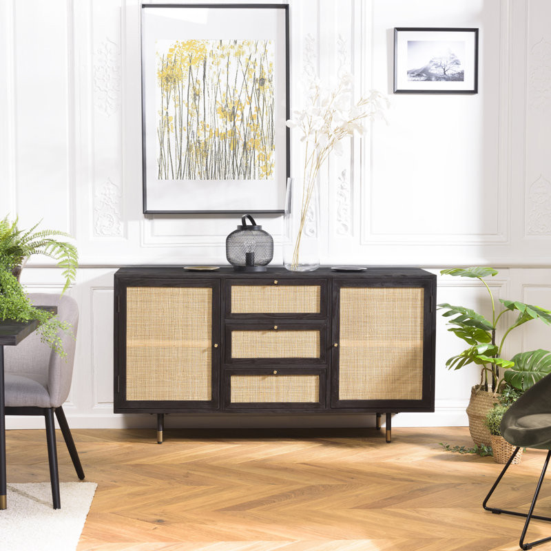 Warrenup 150Cm Wide 3 Drawer Sideboard
