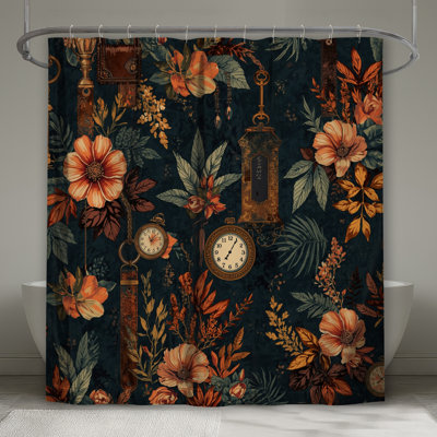 Rideau de douche Floral