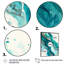 Turquoise Waves in Paradise V - reproduction sur toile-387071033-387071028