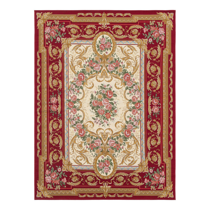 Tapis d'extérieur traditionnel, Rectangle 5 pi 1 po x 7 pi 1 po