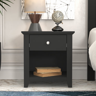 Tevrat 19.3" W 1-Drawer Nightstand