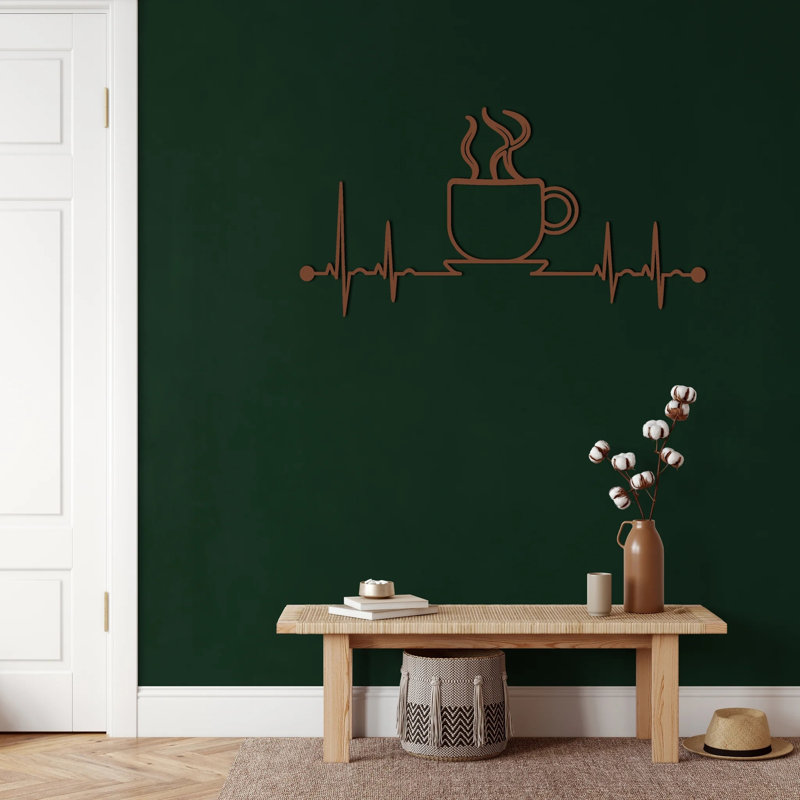 Morandiere Wall Décor, Copper, 100cm H x 52cm W