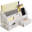 Harlequin Wood Desk Organiser with Drawers