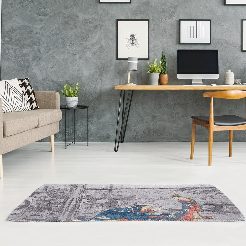 Chenille Indoor Rug, Rectangle 3' x 5'