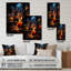 Music Jazz Fusion Vibrant - Art mural acrylique sur verre-2013658888