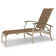 Askar Outdoor Rust-Resistant Metal Chaise Lounge