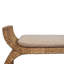 Boucle Upholstered Bench