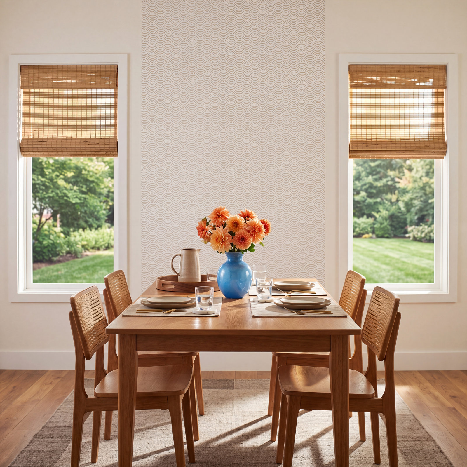 Zeph Geometric Wallpaper, Gray