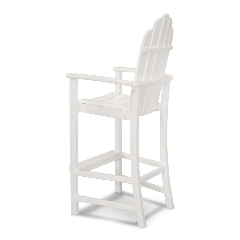 Chaise de bar Cape Cod Adirondack, Blanc classique