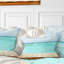 Coussin de seascape en bois planches sur fond sea-29075605-29075602