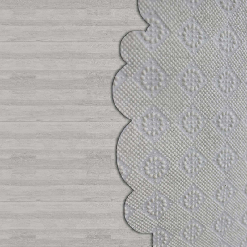 Savara Paisley Indoor Rug, Round  2'11.4" x 2'11.4"
