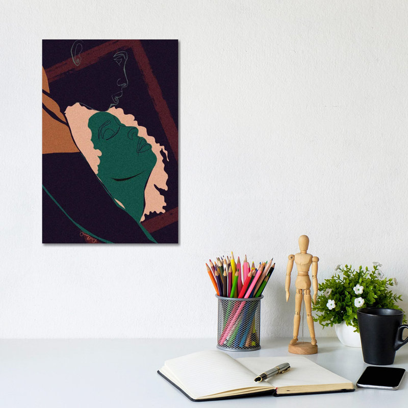 Fullfilled by DeeLashee - Print on Canvas, Wrapped Canvas, 20.32 cm H x 30.48 cm W