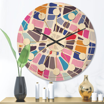Solid Wood Wall Clock
