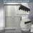 44 inch to 48 inch Matte Black Semi-Frameless Double Sliding Shower Door with 6 Millimeter Tempered Safety Glass