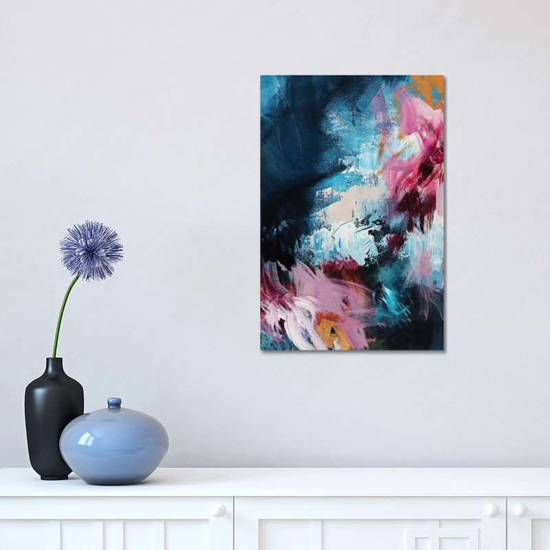 «Gongbi II» par Sana Jamlaney - reproduction d'art, Toile tendue, Aucun mat, H 18 po x l 12 po x 1,5 po