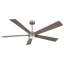 Ventilateur de plafond à 5 pales à DEL à intensité variable et télécommande, moteur CC réversible à 6 vitesses sans bruit-1592565481-1592565383
