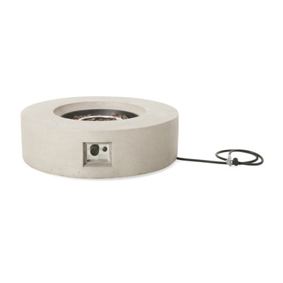Outdoor 50,000 Concrete Fire Pit Bellows - Air Supply Lightweight With , Grey Stylish Design
