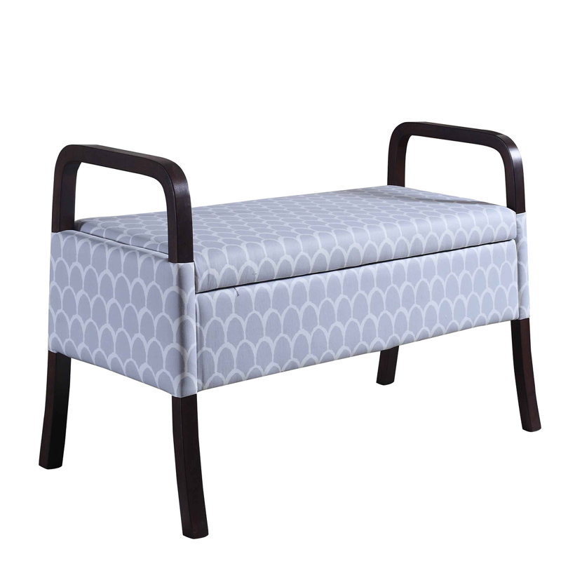 Microfiber / Microsuede Upholstered Storage Bench