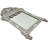 Damascene Coquillage Flat Wall Mirror