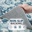 Oriental Machine Tufted Shag Area Rug-1923499665