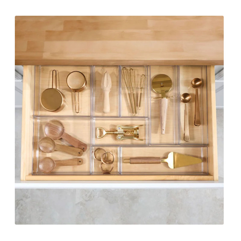 iDESIGN 9-piece Drawer Organizer Set