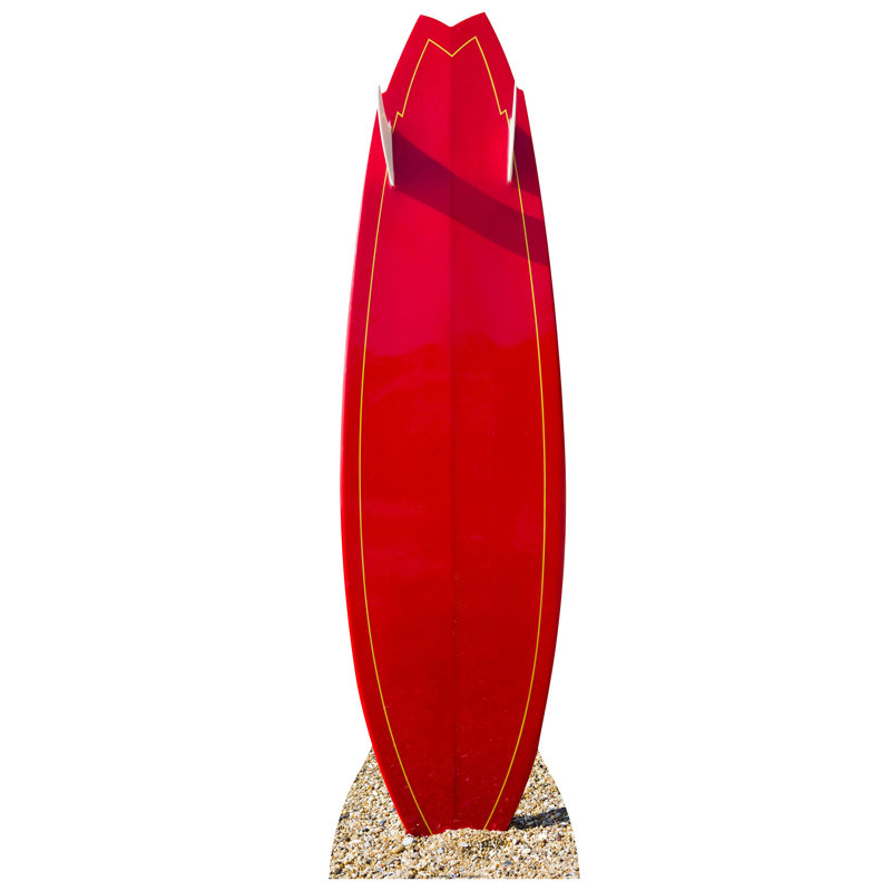 Accroche en carton pour panneau de surf