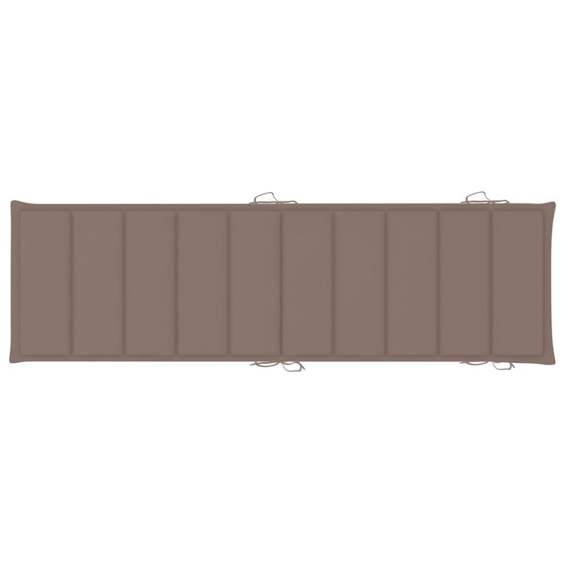 Coussin de siège / dossier d'extérieur, Taupe