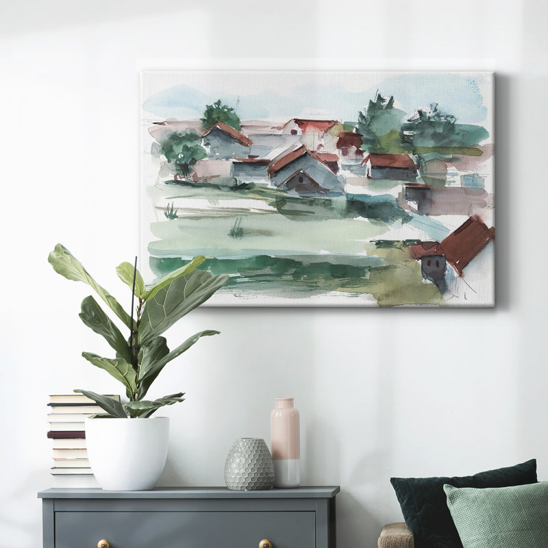 «Valley Farm», toile tendue I-Gallery, H 12 po x l 18 po