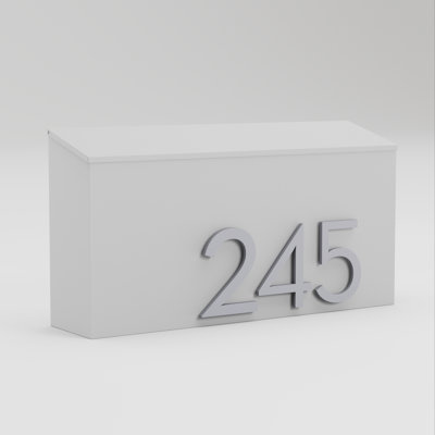 The OG Wall Mounted Steel Mailbox
