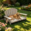 Lit pour chien en résine Adirondack-2084741580