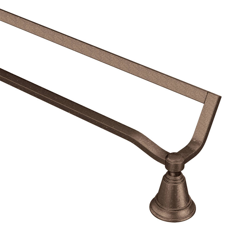 Double barre à serviettes murale 24" Rothbury, Bronze huilé