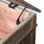 Table de rangement Locust Grove avec plateau relevable