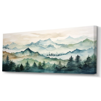 Sommet vert, montagnes du Japon - Art encadré au Japon