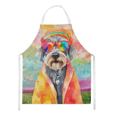 No Pattern Bib Apron