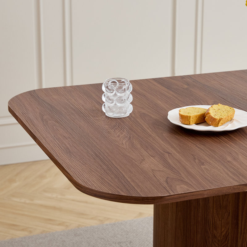 Dining Table, Dark brown