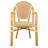french Set Includes 40" Table and 4 Chairs with Arms by Chivari-120640699