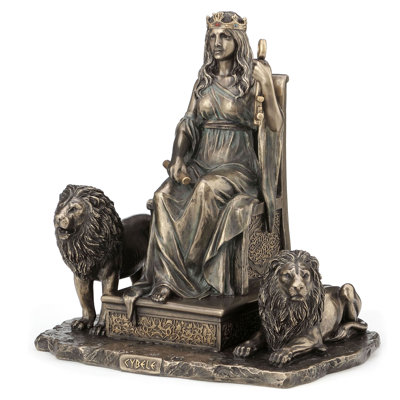 7.48 Figurine Bronze Poly Resin