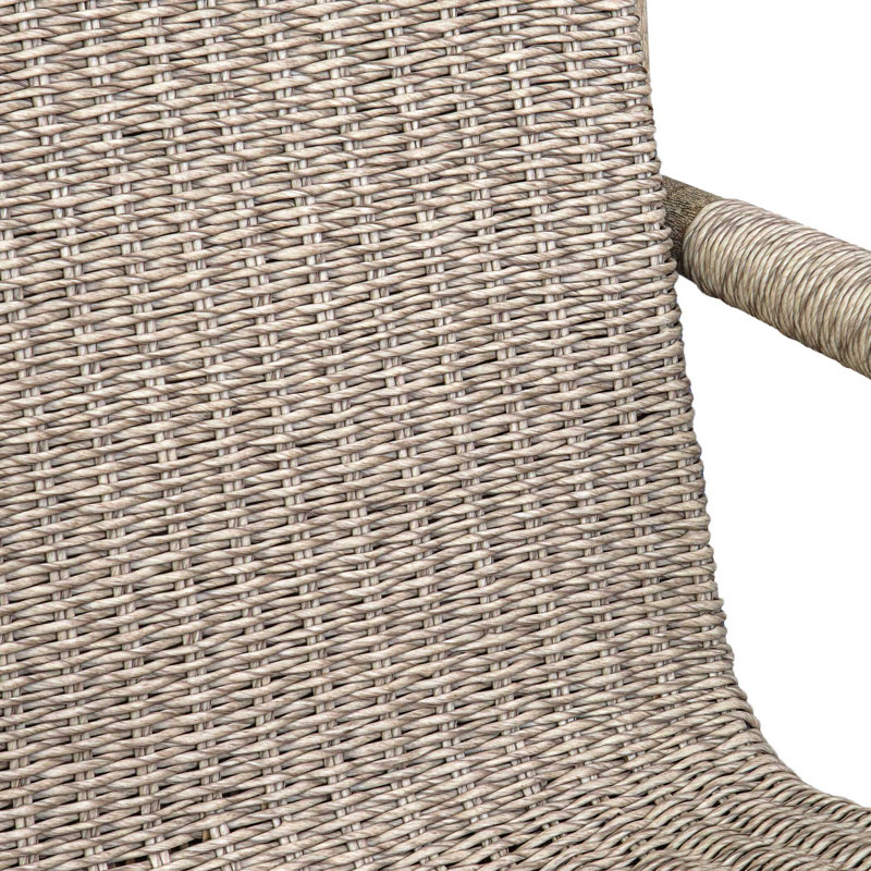  Chaise longue d'extérieur en osier Sumba