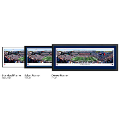 New England Patriots, impression panoramique sur papier