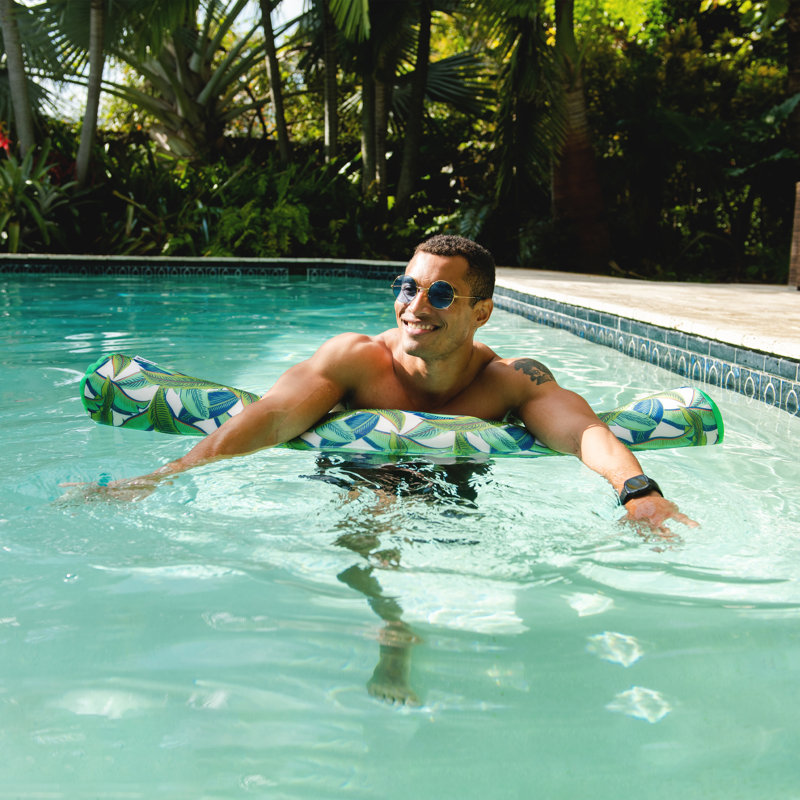 Big Joe Pool Noodle, Green Tropical Palm