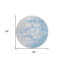 Tapis rond 8 po