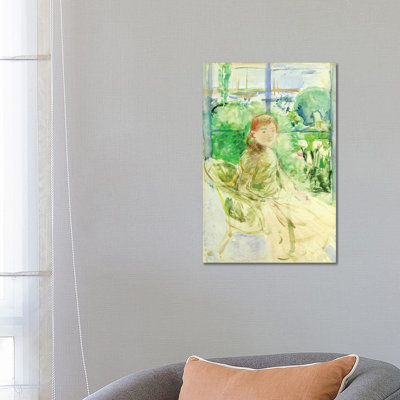 Interior Of A Cottage, 1886 by Berthe Morisot - Wrapped Canvas Painting
