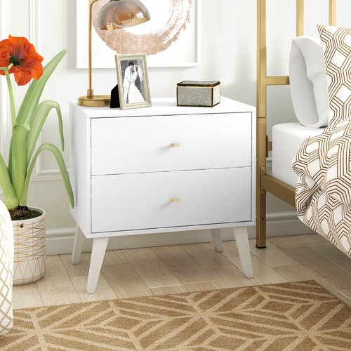 Mercury Row® Alyssa Nightstand & Reviews | Wayfair